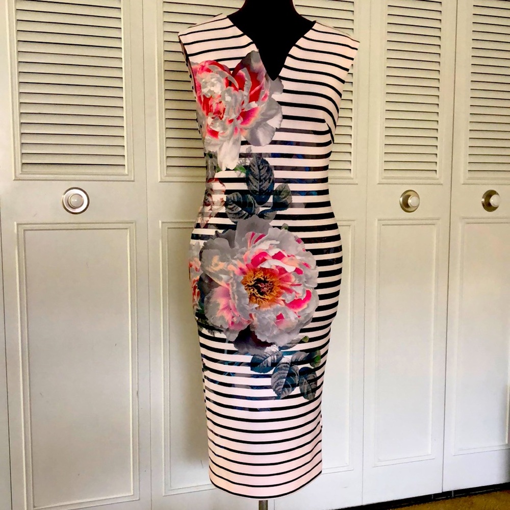 Sleek midi dress